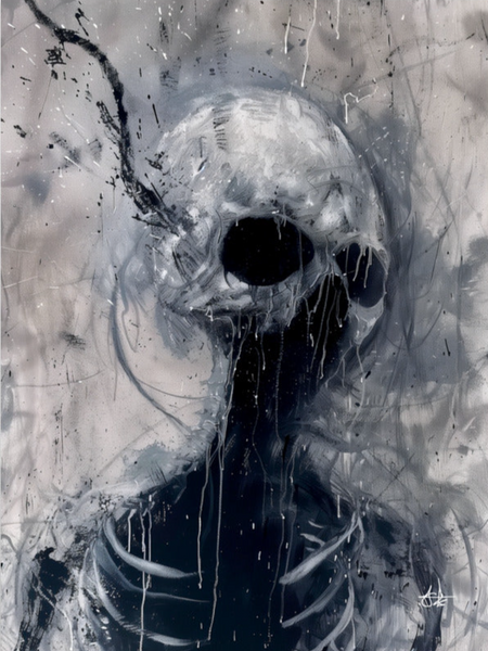 Sickness in the heart - Art print.