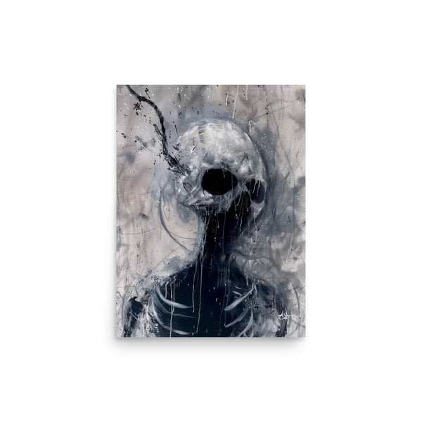 Sickness in the heart - Art print.