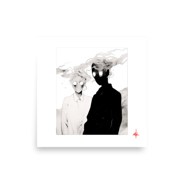 Until death Concept VI - Sketch artwork. Dark Series II.