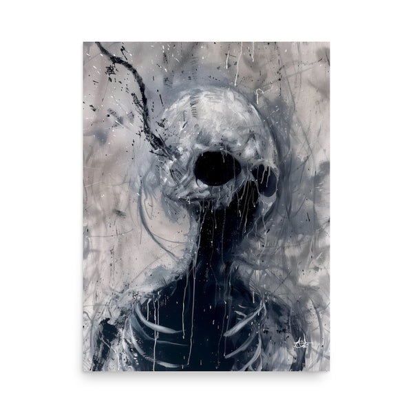 Sickness in the heart - Art print.