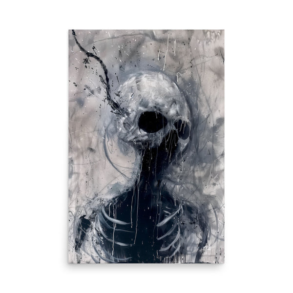 Sickness in the heart - Art print.