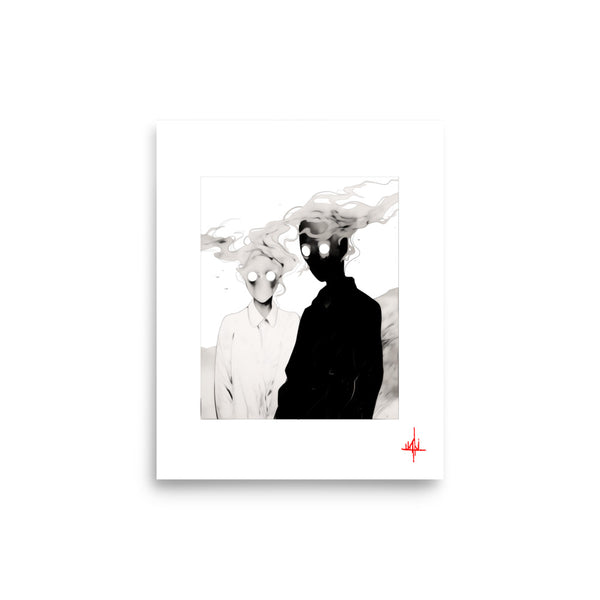 Until death Concept VI - Sketch artwork. Dark Series II.