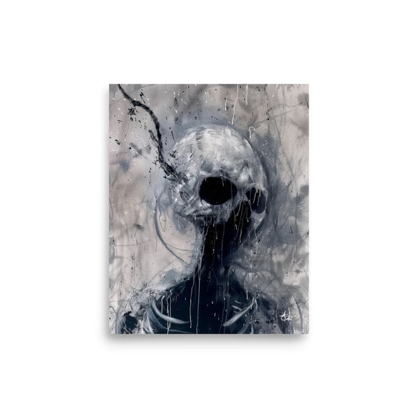 Sickness in the heart - Art print.