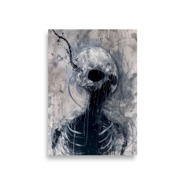 Sickness in the heart - Art print.