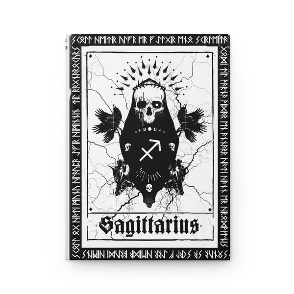 Sagittarius. Spell and magic journal. Star sign - Hardcover Journal Matte. The shadow warlock. Lined journal. Artistic, story, Spell craft.