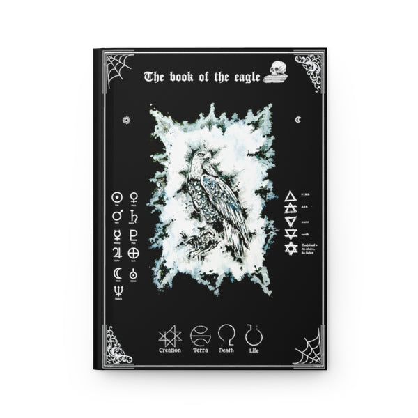 Book of the owl - Hardcover Journal Matte. The dark gypsy. Witchcraft, pagan.