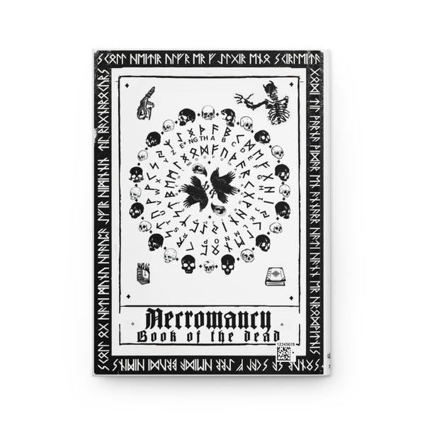 Necromancy - Book of the dead. Punishment. Hardcover Journal Matte. The shadow warlock. Lined journal. Artistic, story, Spell craft.