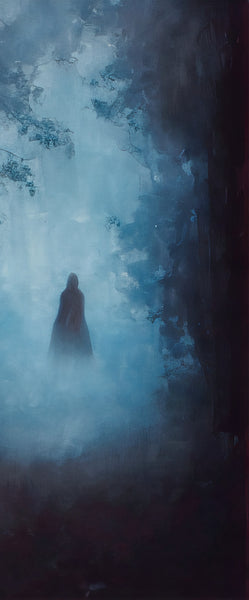 Lady of the night. Art print. Poster