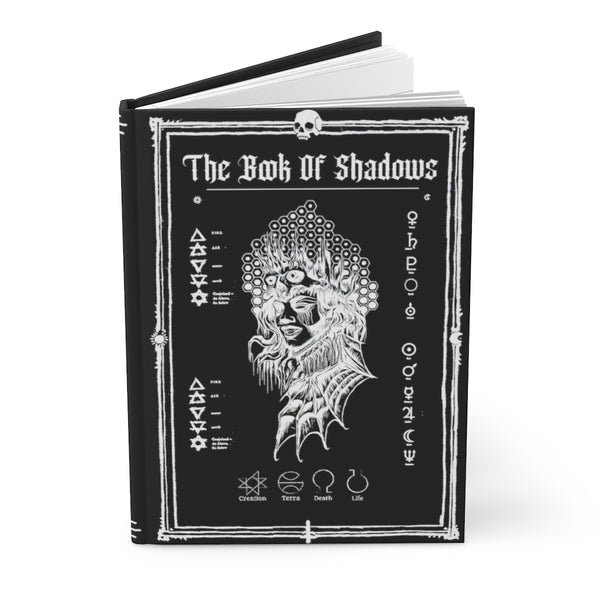 The book of shadows - Lilith the witch. Hardcover Journal Matte. Gothic spell book - Lined Journal