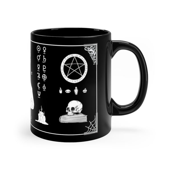 The dark gypsy mug - 11oz Black Mug