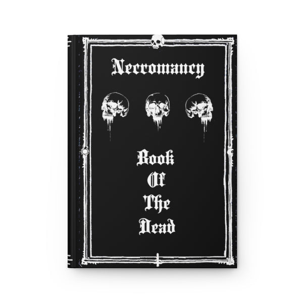 Necromancy. Book of the dead - Deathly butterfly. Hardcover Journal Matte. Gothic spell book - Journal