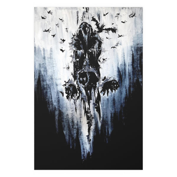Valhalla is calling you - Fine Art Posters. Wall art. Painting. Artwork