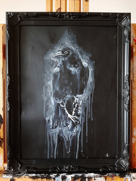 The Dark Raven. Original artwork.
