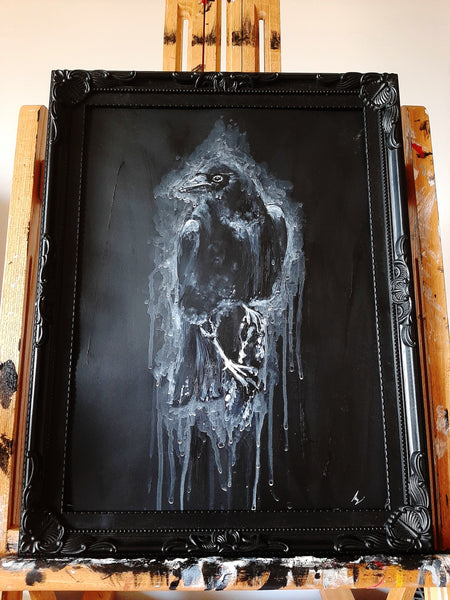 The Dark Raven. Original artwork.