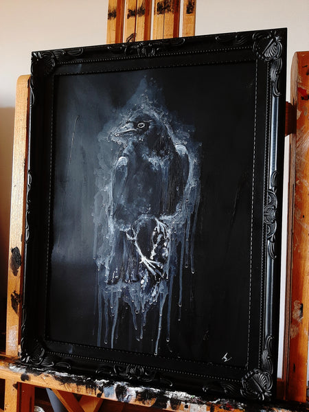 The Dark Raven. Original artwork.
