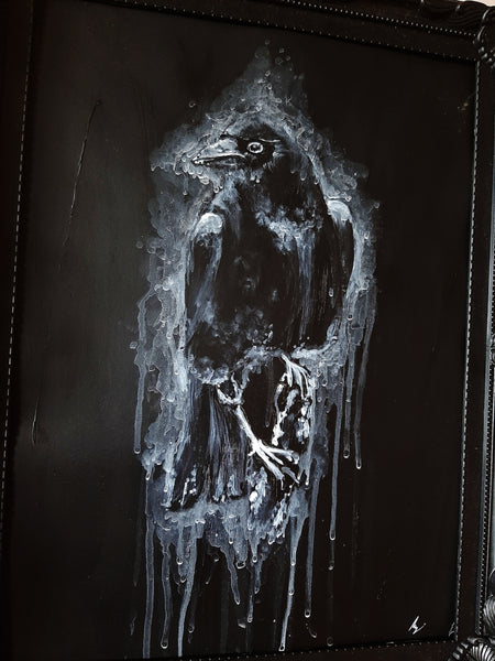 The Dark Raven. Original artwork.