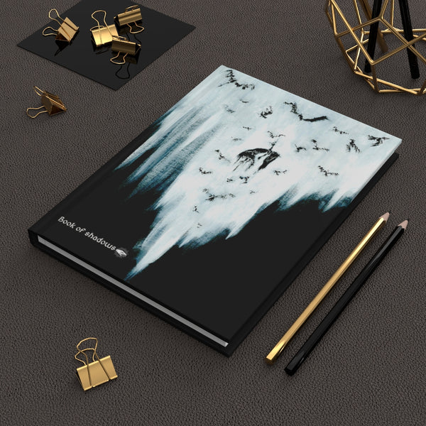 Book of shadows - Hardcover Journal Matte. The ravens call her