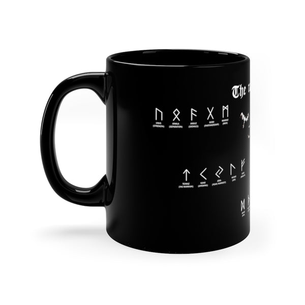 The ravens call her mug - 11oz Black Mug