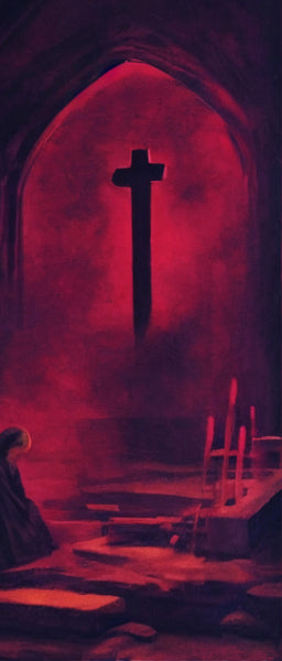 Forgive me father. Art print