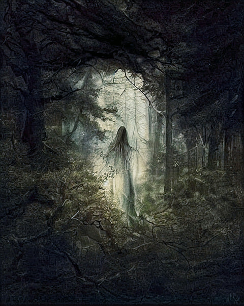 The forgotten witch. Wall art