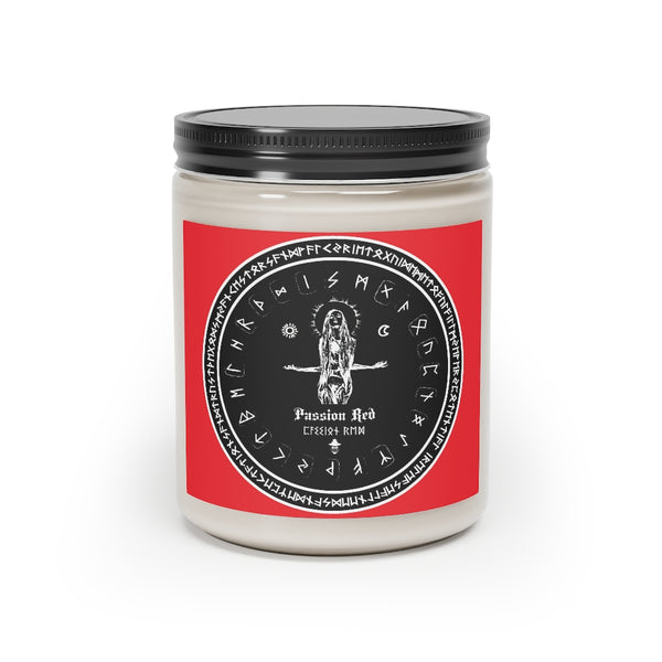 Spell Candle - Passion Red - Aromatherapy Spell craft Candles, 9oz. Witchcraft. ritual. Dark magic.
