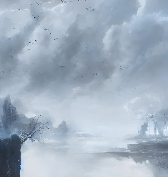 The lost Warrior. Art print