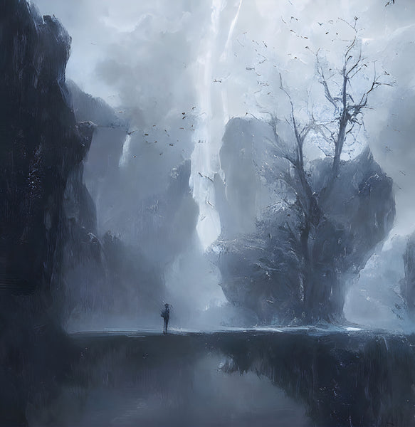 The lost Warrior. Art print