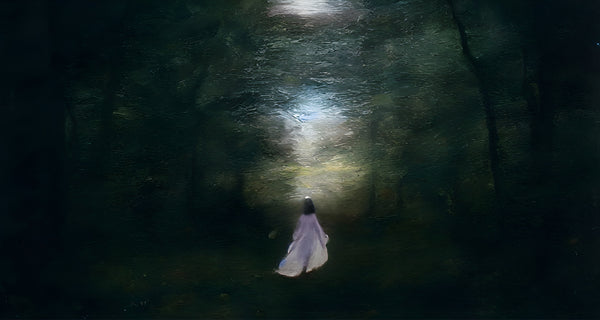 The wandering forest princess. Art print