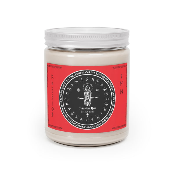 Spell Candle - Passion Red - Aromatherapy Spell craft Candles, 9oz. Witchcraft. ritual. Dark magic.