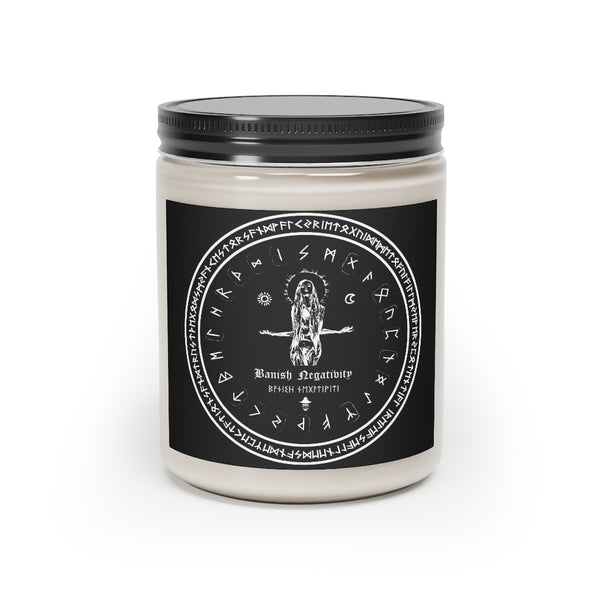 Spell Candle - Banish negativity. Scented Candle, 9oz - Use This candle to make spells - witchcraft.