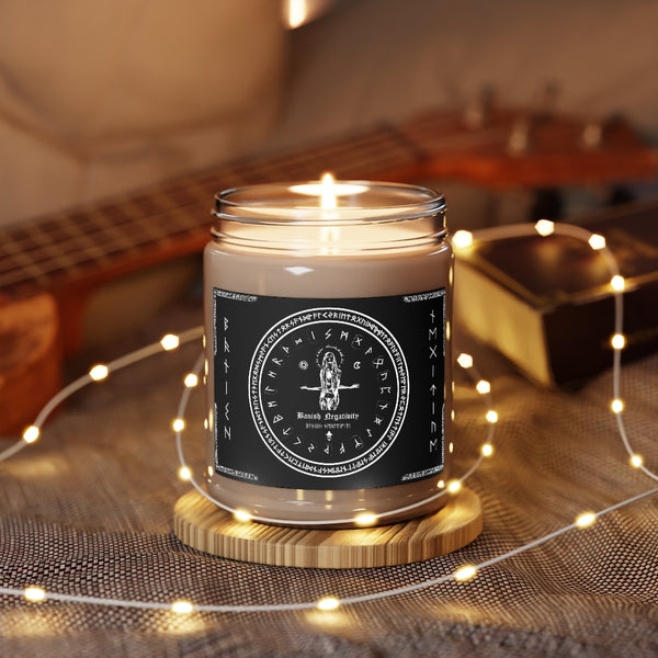 Spell Candle - Banishing Negativity - Aromatherapy Spell craft Candles, 9oz. Witchcraft.