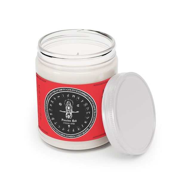 Spell Candle - Passion Red - Aromatherapy Spell craft Candles, 9oz. Witchcraft. ritual. Dark magic.