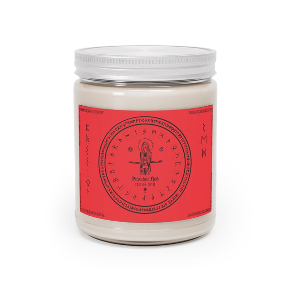 Spell Candle - Passion Red - Aromatherapy Spell craft Candles, 9oz. Witchcraft. ritual. Dark magic.