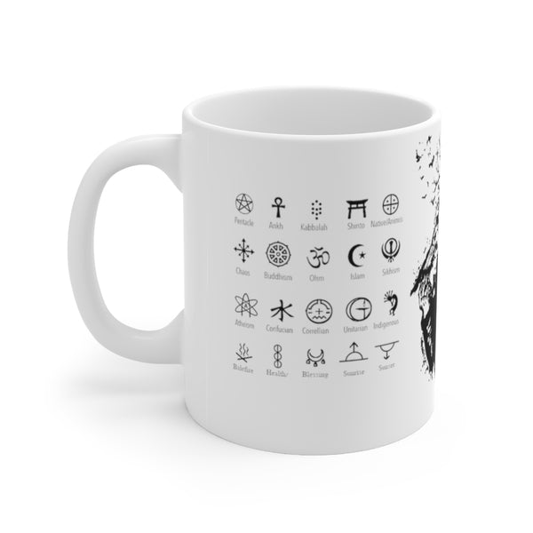 Life and death of the raven - Ceramic Mug 11oz