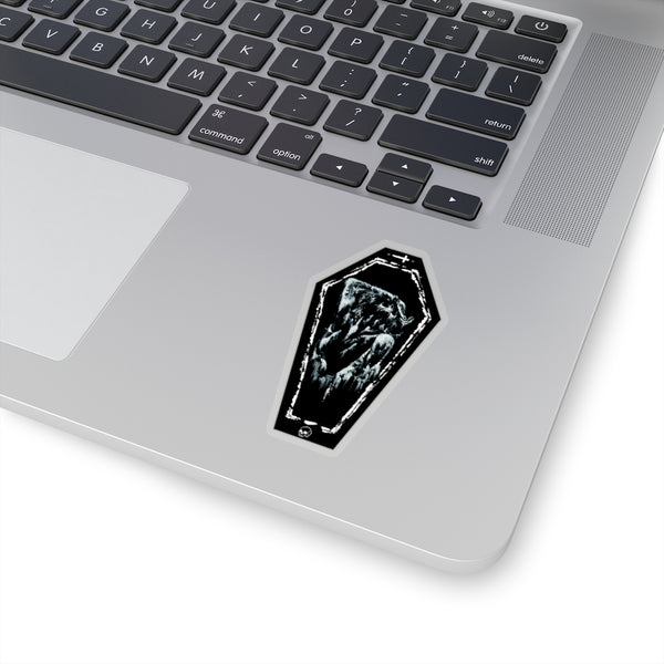 Her screams of pain - Kiss-Cut Stickers