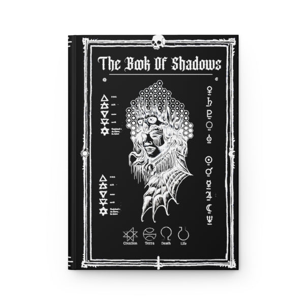 The book of shadows - Lilith the witch. Hardcover Journal Matte. Gothic spell book - Lined Journal