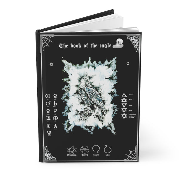 Book of the owl - Hardcover Journal Matte. The dark gypsy. Witchcraft, pagan.