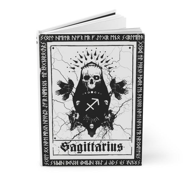 Sagittarius. Spell and magic journal. Star sign - Hardcover Journal Matte. The shadow warlock. Lined journal. Artistic, story, Spell craft.