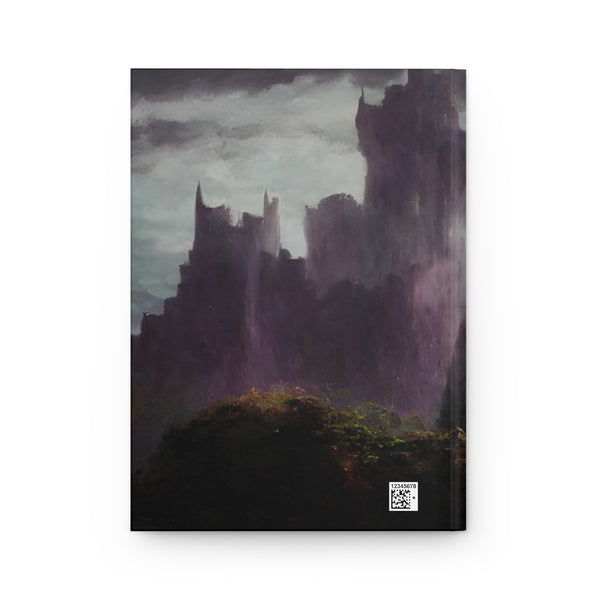 Fantasy Journal - Hardcover Journal Matte. The brave elf. Lined journal. Artistic and story writing journal.