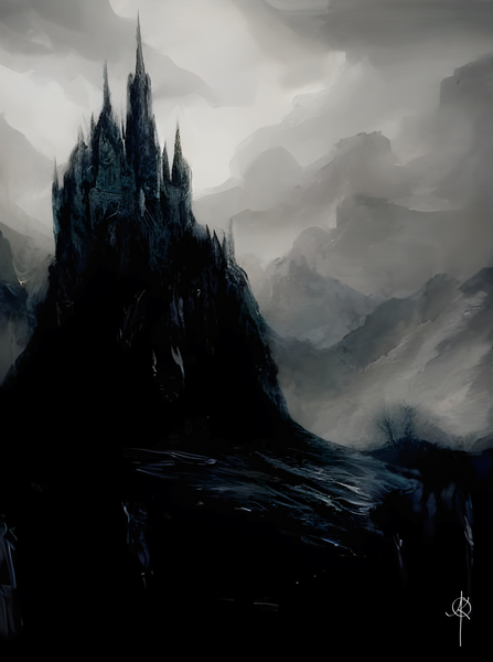 Castlevania. Version 2. Art print.