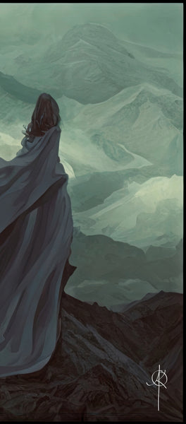 Her Journey awaits. Art print.