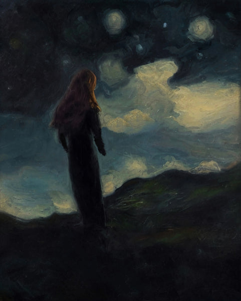 Lady Lost. Art print.