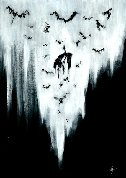 The Ravens call her - Canvas artwork