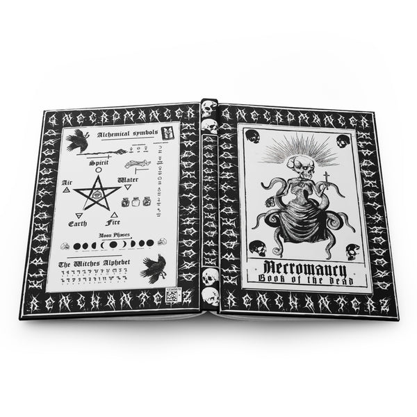Necromancy Book of the dead journal - Elder God. Hardcover Journal Matte. The shadow warlock. Lined journal.