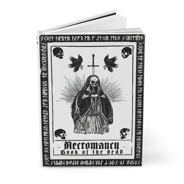 Necromancy - Book of the dead. Punishment. Hardcover Journal Matte. The shadow warlock. Lined journal. Artistic, story, Spell craft.