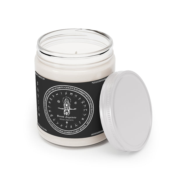 Spell Candle - Banishing Negativity - Aromatherapy Spell craft Candles, 9oz. Witchcraft.