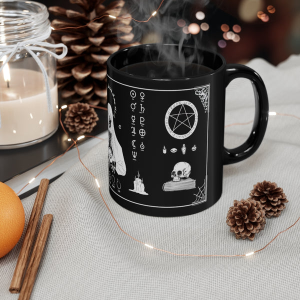 The dark gypsy mug - 11oz Black Mug