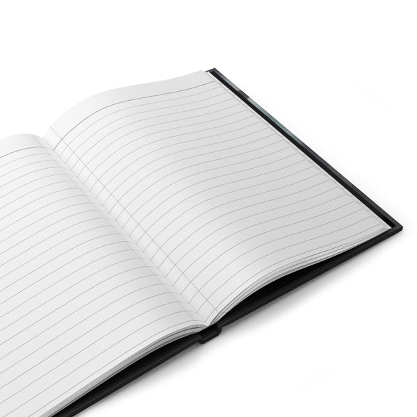 Fantasy Journal - Hardcover Journal Matte. The brave knight. Lined journal. Artistic and story writing journal.