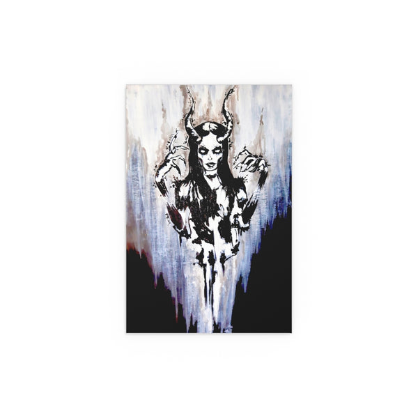The Horned God - Silk Posters. Artwork. Art. Pagan. Wicca. dark art. Gothic home décor.