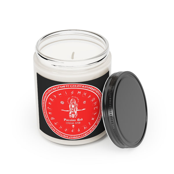 Spell Candle - Passion Red - Aromatherapy Spell craft Candles, 9oz. Witchcraft. ritual. Dark magic.